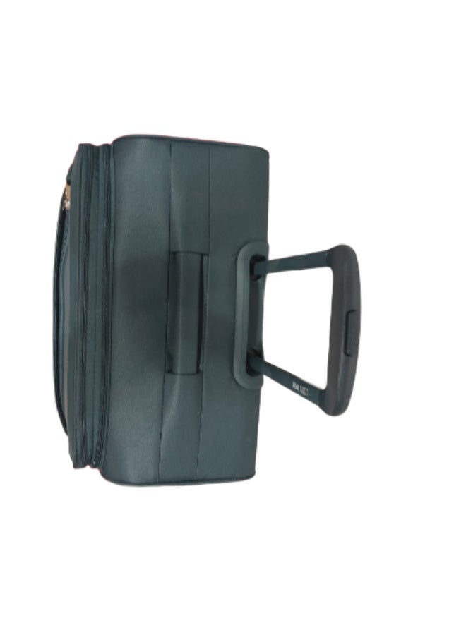 دكني حقيبة سفر   بعجلات للجنسين خفيفة الوزن  بعجلات دوارة  ألوان صنوبر - Image 2