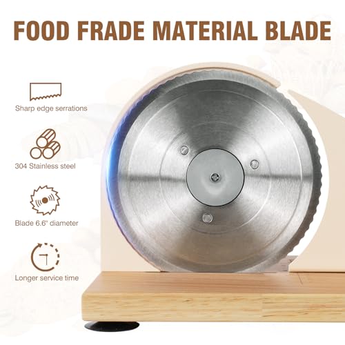 vanerepok Manual Bread Slicer for Homemade Sourdough Bread Versatile Hand Crank Bread Slicer for Sourdough Crusty Bread Etc Stainless Steel Slicers Adjustable Width for Homemade & Commercial Use - Image 5