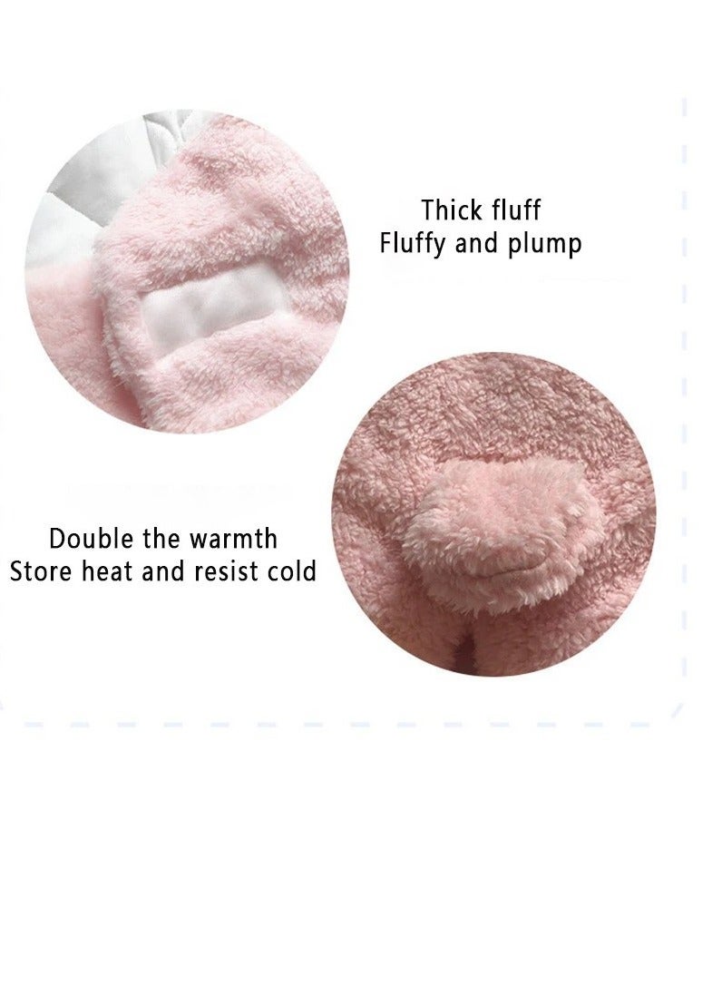 Baby Sleeping Bag Newborn Blankets 3-9 Months Baby Stroller Sleeping Bags Thicken Wrap Boys Girls Sleeping Bags grey - Image 3