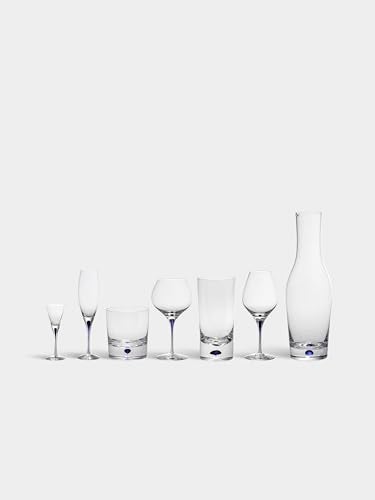 Orrefors Intermezzo Blue 7 Ounce Champagne Flute - Image 3