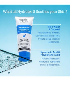 Chemist at Play Chemist at Play Hydrating Body Lotion with Rice Water and Hyaluronic Acid for Deep Moisturization All Skin Type Hydrate Dry and Flaky Skin Vegan and Cruelty-Free 200 ml  - Image 4