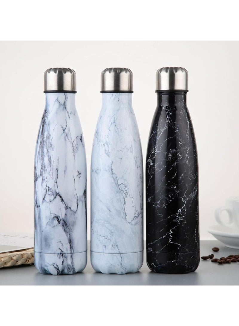 Premium Portable  Stainless Steel Thermos Water Bottle 500ml - Vacuum Insulated Flask for Hot and Cold Drinks - Perfect for Home, Office, School, Sports, Camping