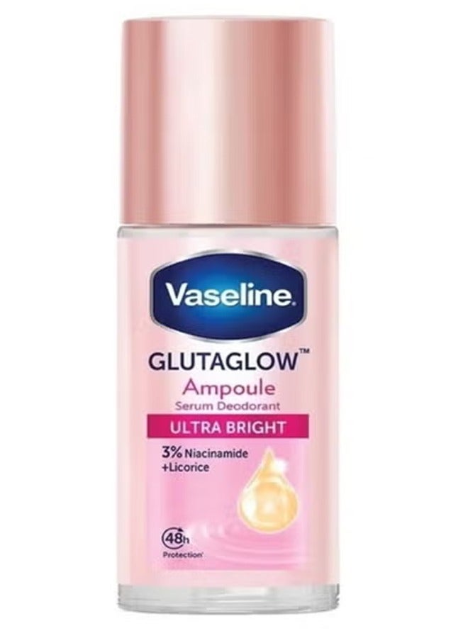 Vaseline Glutaglow Ultra Bright Ampoule Serum Deodorant - 45ml - Image 1