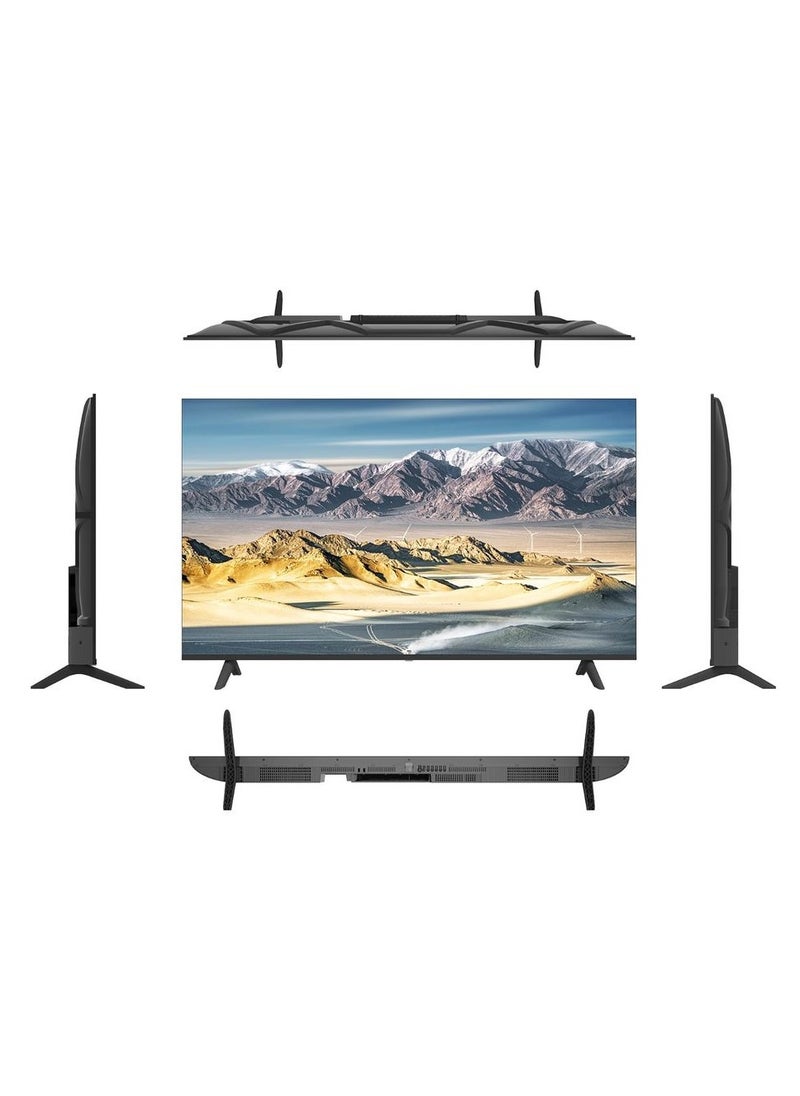 Powerology - 65 inch UHD 4K Smart TV Android DLED Frameless Design/ HDR Support / 3840x2160 Resolution / Speaker / Maxhub Share / 3x HD Inputs / YouTube/ Netflix/ Shahid/Movies/Home/ User-Friendly Interface - Black - Image 1