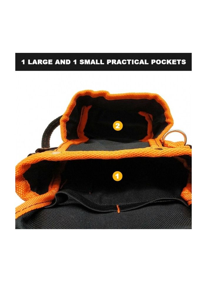 1-Piece Multifunction Electricians Tool Belt Pouch,Screwdrivers Hammer Pencil Holder Bag  - Image 3