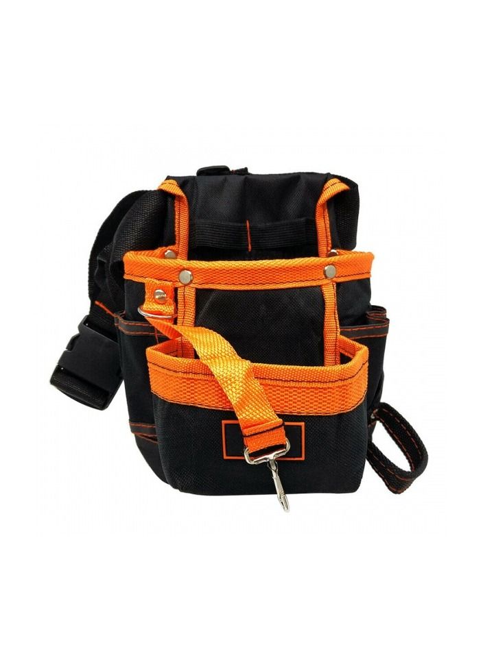 1-Piece Multifunction Electricians Tool Belt Pouch,Screwdrivers Hammer Pencil Holder Bag  - Image 2