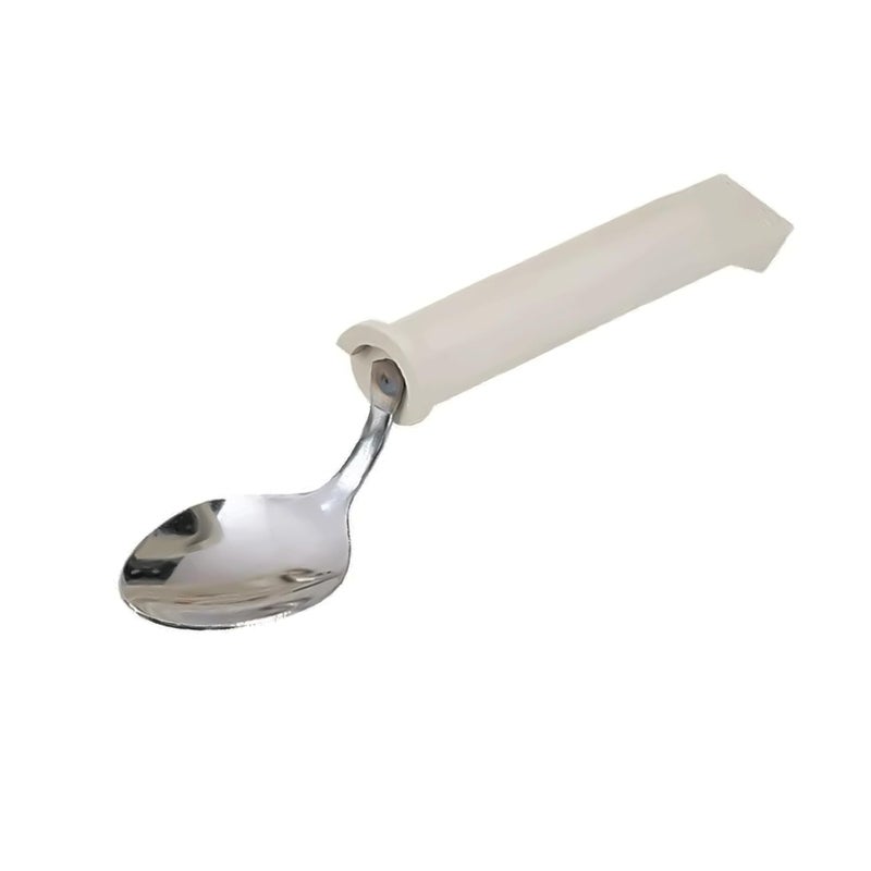 Sammons Preston Plastic Handle Swivel Teaspoon, Adaptive Utensils, 6" Long - Image 1