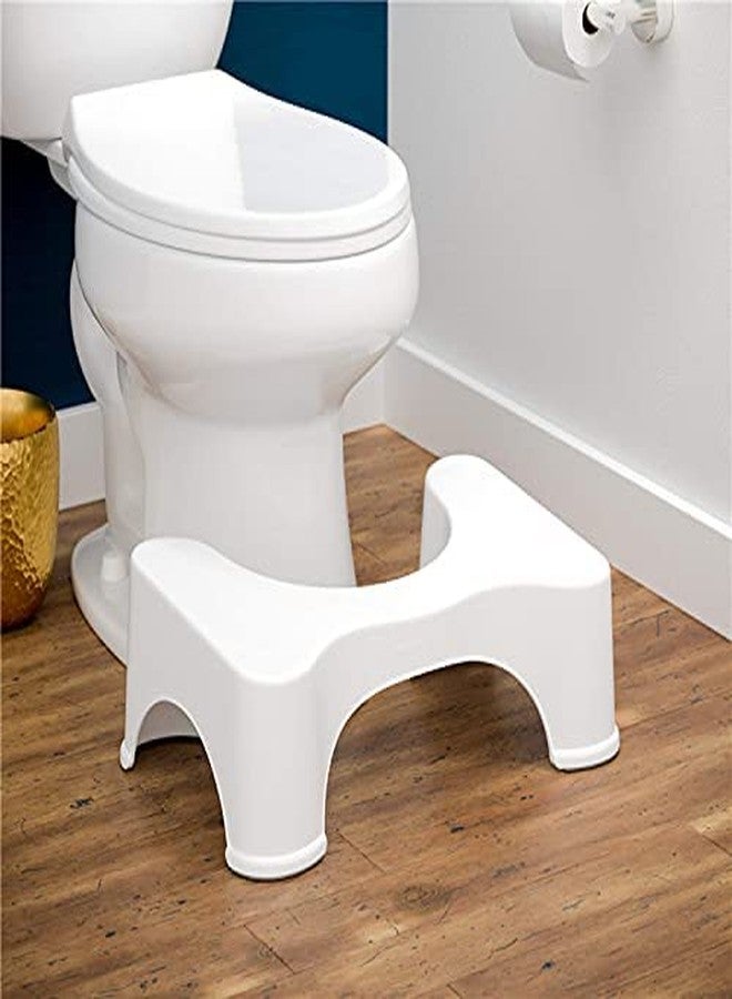 SKOFRI Toilet Stool Squat Potty-Shotty Toilet Step Stool Anti-Skid,Promotes Squatting Like The Indian Style Angular Leg Position On Western Pot, for Kids & Adults Advise Perfect Posture Potty Stool - Image 4