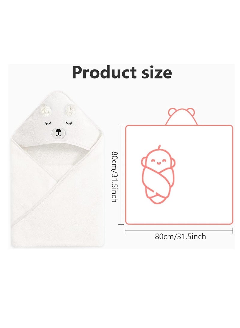 جونيس بطانية حمام الطفل ، منشفة طفل مغطاة - Image 3