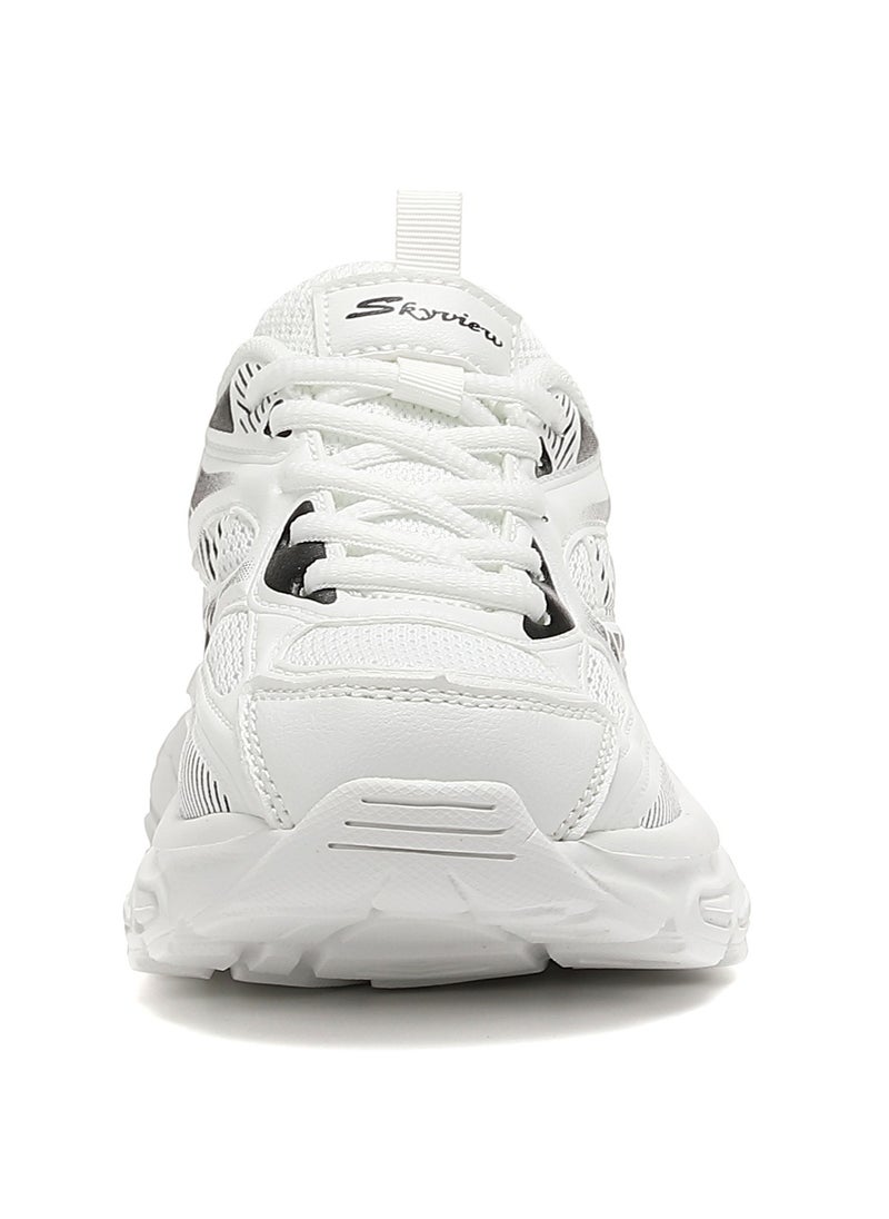 Sky View Sky View Boys Girls Shoes Kids Sneakers Tennis Running Shoes Lace-up Unisex Lightweight Breathable Walking Shoes Matte Fashin Sports Shoes For Children's  - Image 3