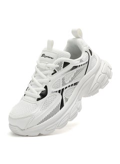 Sky View Sky View Boys Girls Shoes Kids Sneakers Tennis Running Shoes Lace-up Unisex Lightweight Breathable Walking Shoes Matte Fashin Sports Shoes For Children's  - Image 1