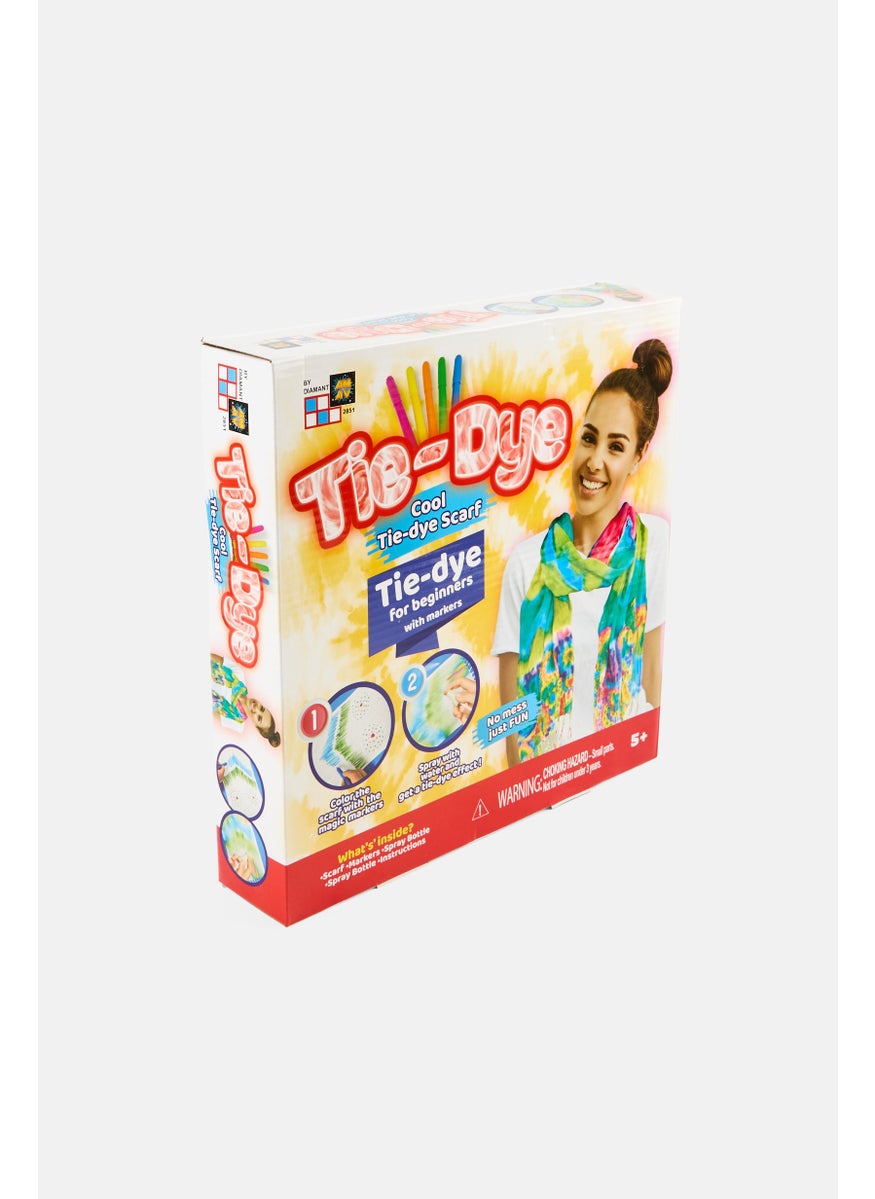 Tie Dye DIY Cool Scarf Tie Dying Kit  - Image 2