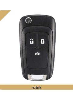 3 Button Remote Control Cover Uncut Key FOB Shell Case For Chevrolet Camaro Cruze Chevy Equinox Sonic Terrain (No Remote Chip) - pzsku/ZE46078CBF745B822FF53Z/45/_/1677933970/b8b9b5b6-b314-4e0d-b504-b737f4687ace