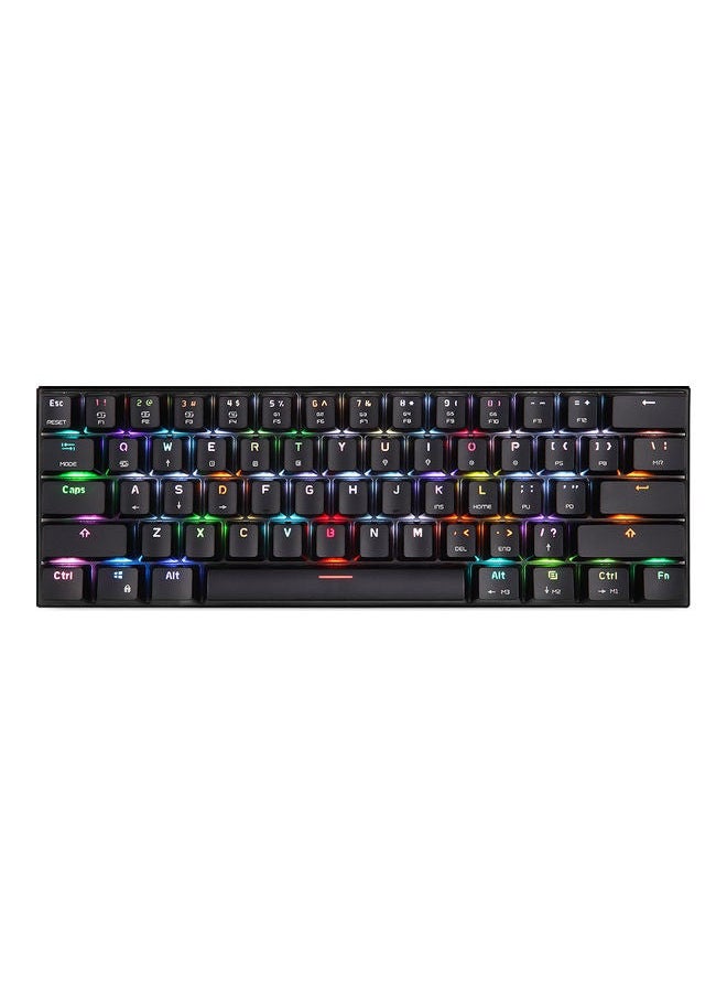 NIBEMINENT RGB Mechanical Keyboard Black  - Image 1