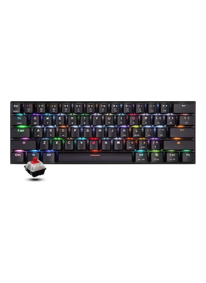 NIBEMINENT RGB Mechanical Keyboard Black  - Image 5