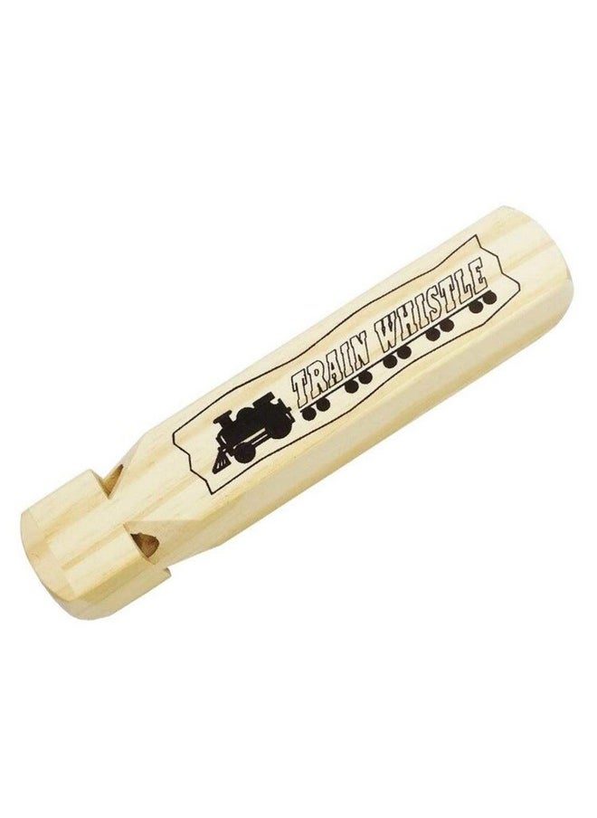 MLOLM Solid Wood Train Whistle 4 Tone Role Play Lover Wooden Whistle Thomas For Educational Party Favorstoy Gift Prop Contest Or Carnival Prize  - Image 2
