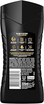 lynx عبوة 6 من عطر لينكس المنعش لمدة 12 ساعة خشب العود والفانيليا جل الاستحمام مع مرطبات نباتية قوة مزدوجة ابقَ برائحة لا تقاوم - Image 4