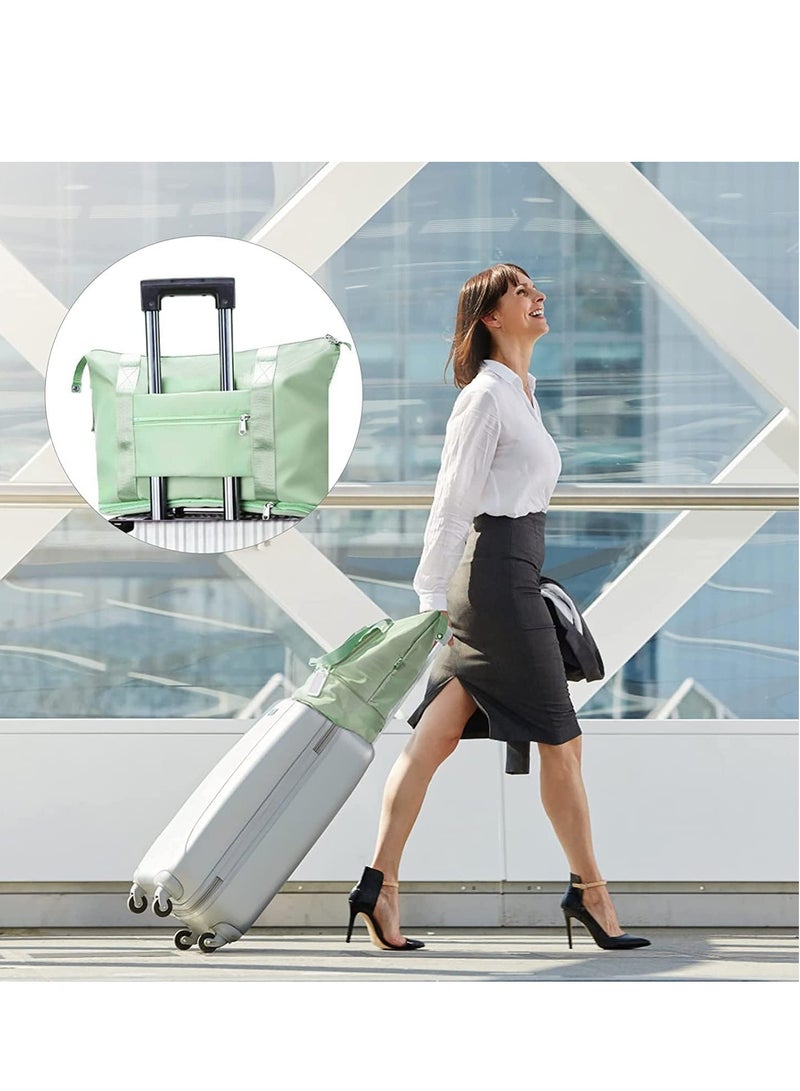 Foldable Luggage Bags with Large Wheels - Lightweight Storage Travel Duffel Bag for Small Delicious and Wet Luggage, Waterproof Portable Sports Travel Bag - Image 4