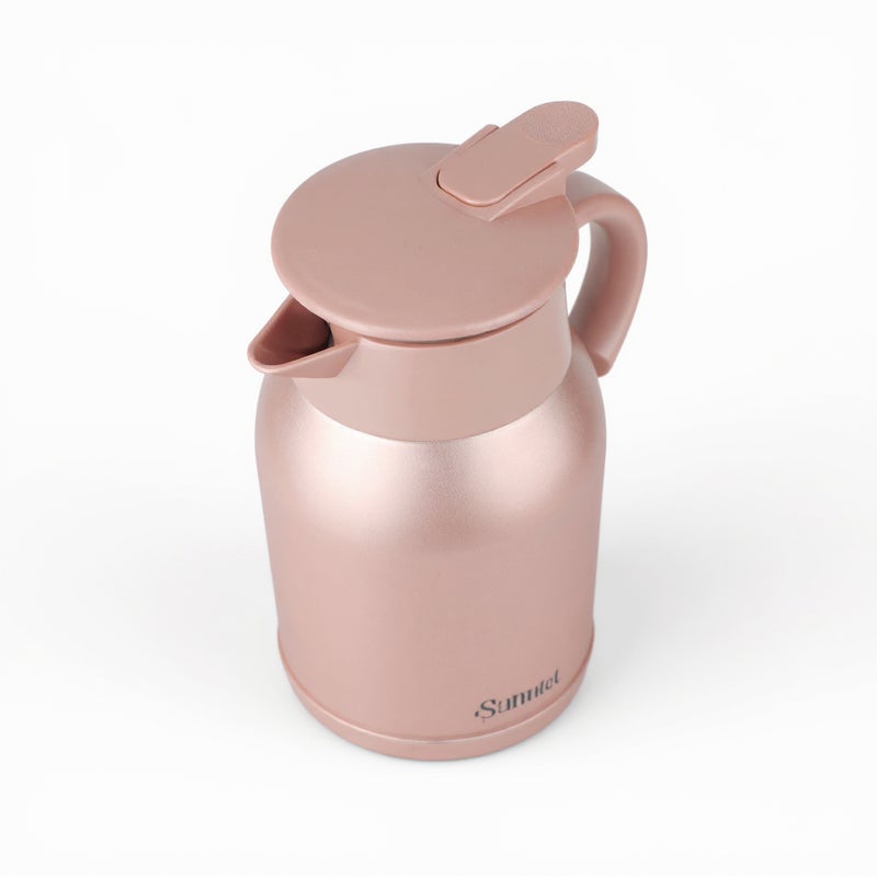 Bister Steel Rose Gold Thermos, Capacity 1 Liter - Image 2
