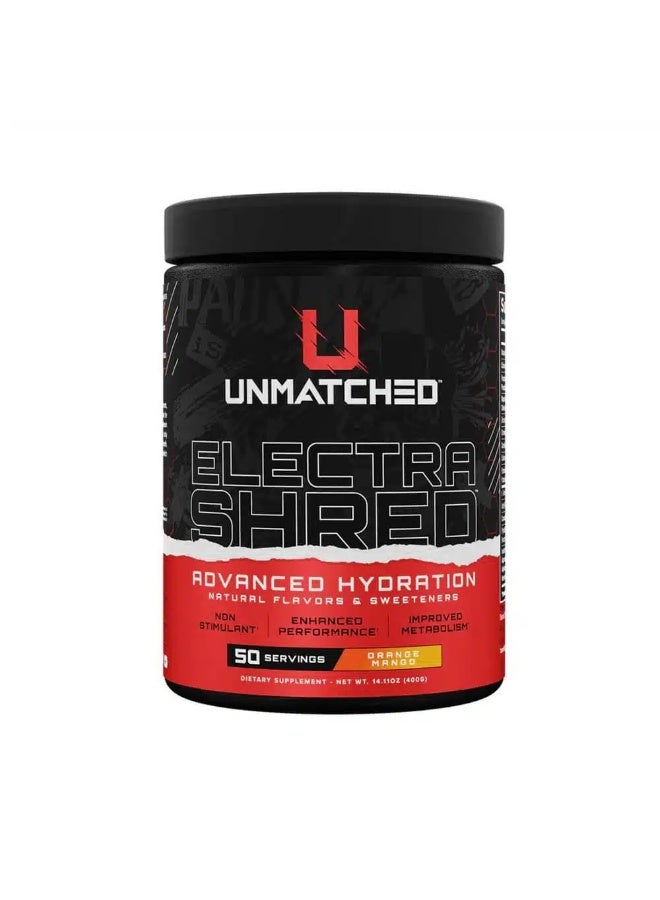انماتشد Unmatched Electro Shred وزن 400 جم – نكهة برتقال ومانجو - Image 1