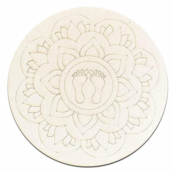 MDF Boards for Art and Craft | for Decorations, Festival Gift, Wall Decorations 3.5 Thickness 12 INCH (Brown 3)