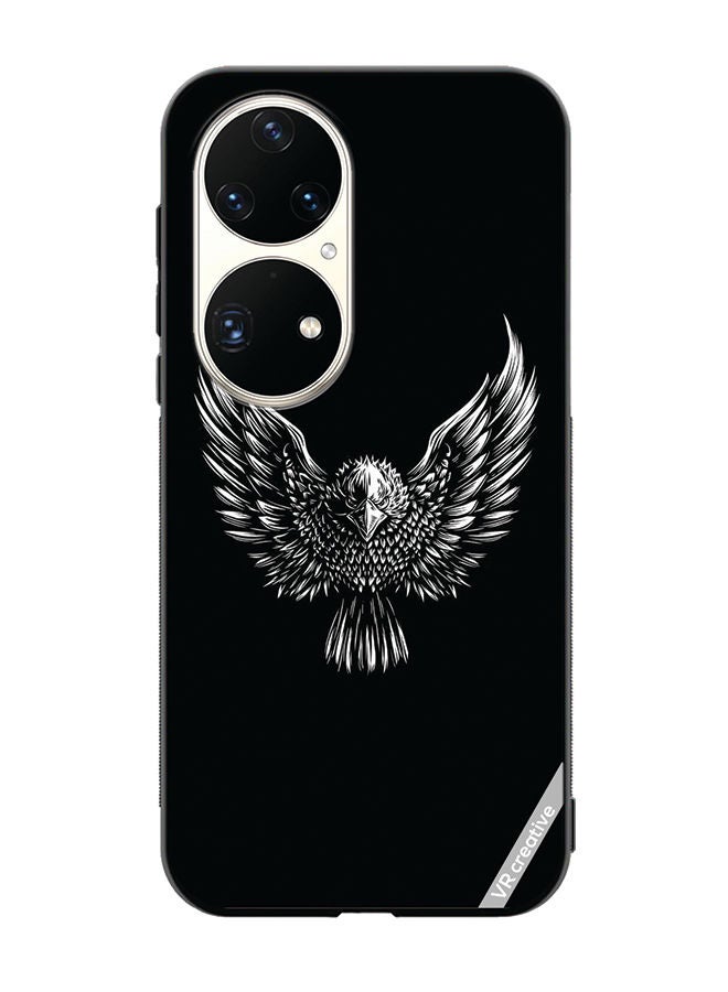 VR CREATIVE Protective Case Cover For Huawei P50 Pro Owl Design Multicolour - Image 1