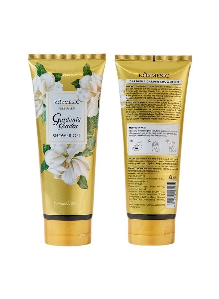 Kormesic غاردينيا غسول الجسم 200 جرام-زهور ومغذية - Image 1