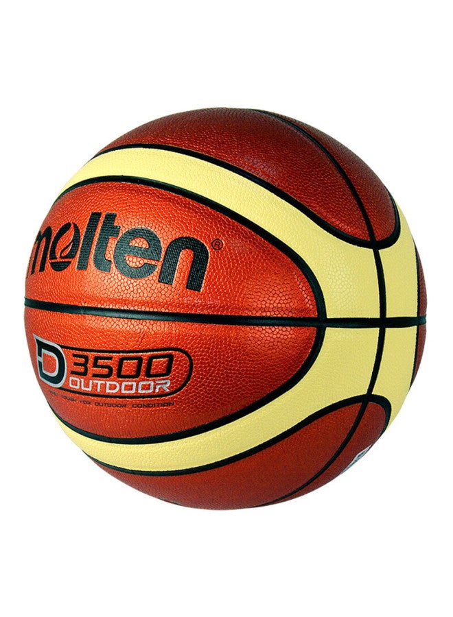Molten Outdoor Basketball B7d3500, Suitable For Cement Courts, Size 7 Standard Training And Entertainment Basketball - Image 2