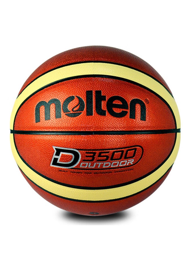 Molten Outdoor Basketball B7d3500, Suitable For Cement Courts, Size 7 Standard Training And Entertainment Basketball - Image 1