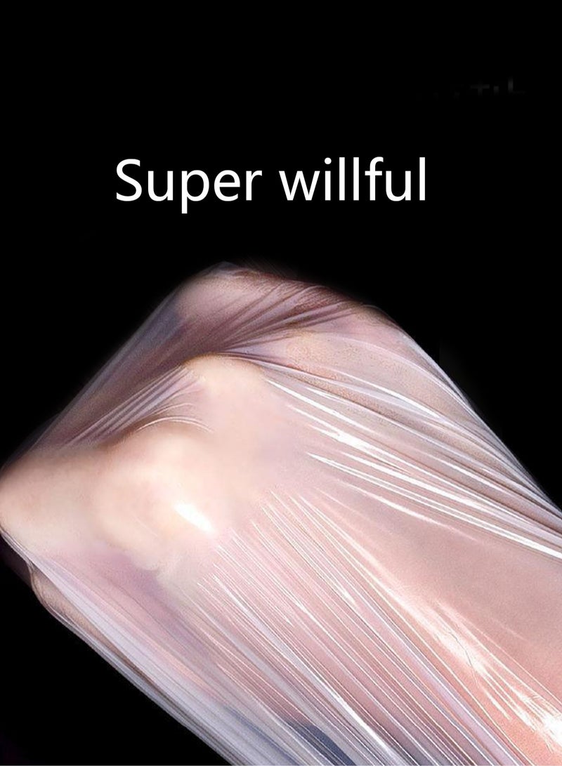 Household Thickened Drawstring Garbage Bag Portable Automatic Closing Drawstring White Garbage Bag - Image 3