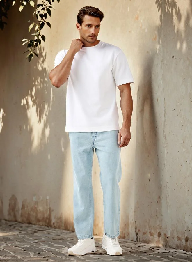 إمبيرور تيشيرت إمبراطور بياقة دائرية