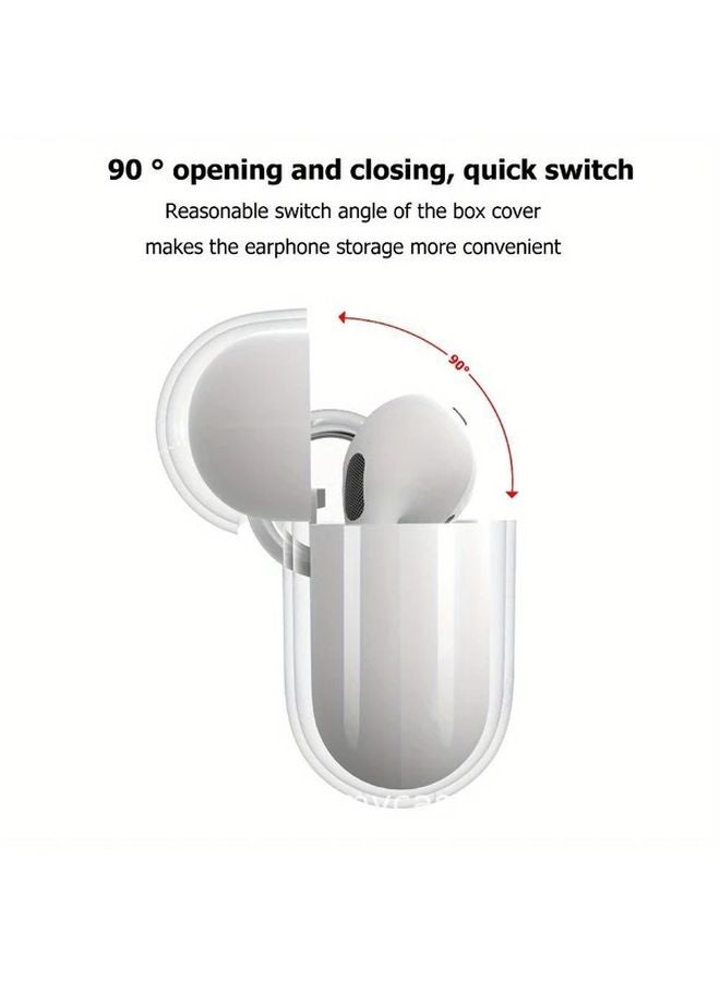 White Transparent Glitter Earphone Case For Airpods 3 Shockproof TPU Protective Anti Scratch Lightweight - Image 5