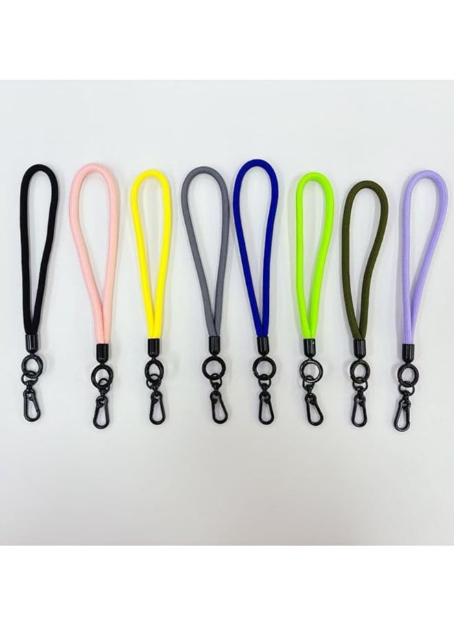 Generic Wrist Strap Cell Phone Lanyard anti theft, Soft Nylon Thick Rope, Phone Hand Strap With Phone Patch Compatible with Phone, Airpods, Purse, Keychain and More 20 Cm  - Image 2