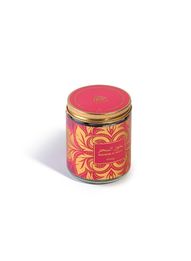 Al Hunaidi Perfumes Bakhoor Al Sahar Bakhoor Citrus Incense 125g - Invigorating Citrus, Floral & Musk Incense Dukhoon  - Image 1