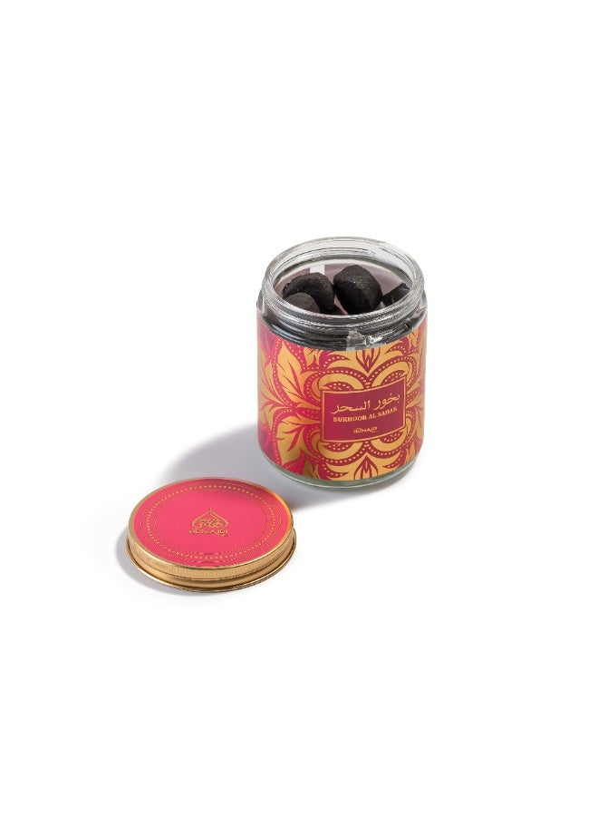 Al Hunaidi Perfumes Bakhoor Al Sahar Bakhoor Citrus Incense 125g - Invigorating Citrus, Floral & Musk Incense Dukhoon  - Image 2
