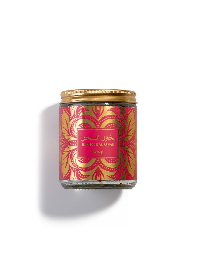 Al Hunaidi Perfumes Bakhoor Al Sahar Bakhoor Citrus Incense 125g - Invigorating Citrus, Floral & Musk Incense Dukhoon  - Image 1