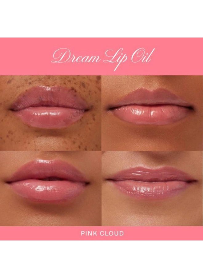 SUMMER FRIDAYS Dream Lip Oil For Moisturizing Sheer Coverage Highshine Tint And Deep Hydration Pink Cloud (0.15 Oz)  - Image 4