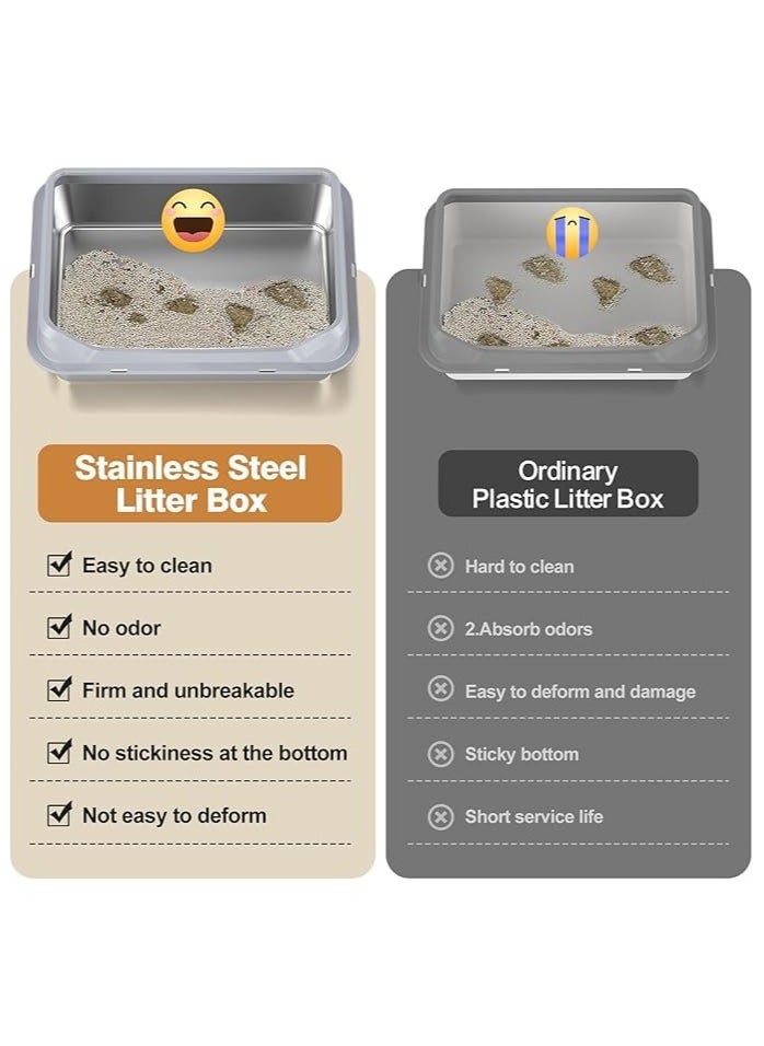 XICEN - Cat Cage with Litter Box, Assembled Cat Enclosures, Interactive Cat Villa, Multi-Feature Enclosed Cat Condo for 1-2 Cat - Easy Installation, No Tools Needed (With light) - Image 1