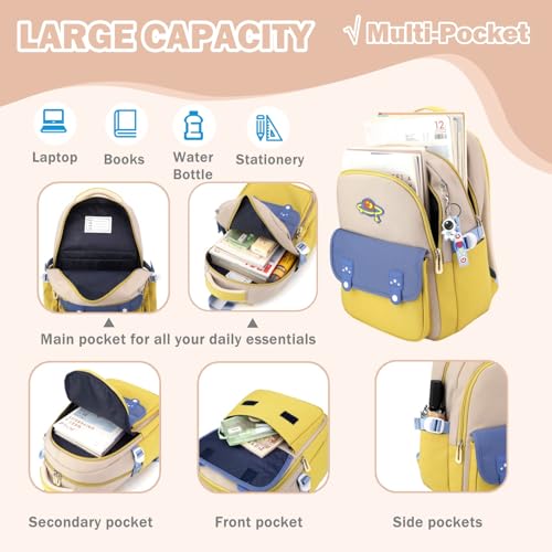 Armbq Kids Backpack,Preschool Backpack for Boys Girls,Cute School Backpack for Elementary Simple Child Kindergarten Backpack - Image 4