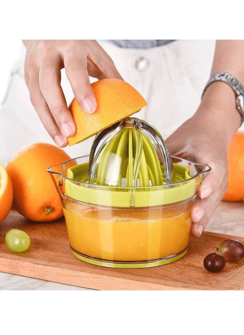 Citrus Lemon Orange Juicer Manual Hand Squeezer with Built-in Measuring Cup and Grater, 12OZ, Green - pzsku/ZE4618D804A5621804D91Z/45/_/1732687708/11218a2c-8cca-4d88-b91a-cacf7ec4baaf