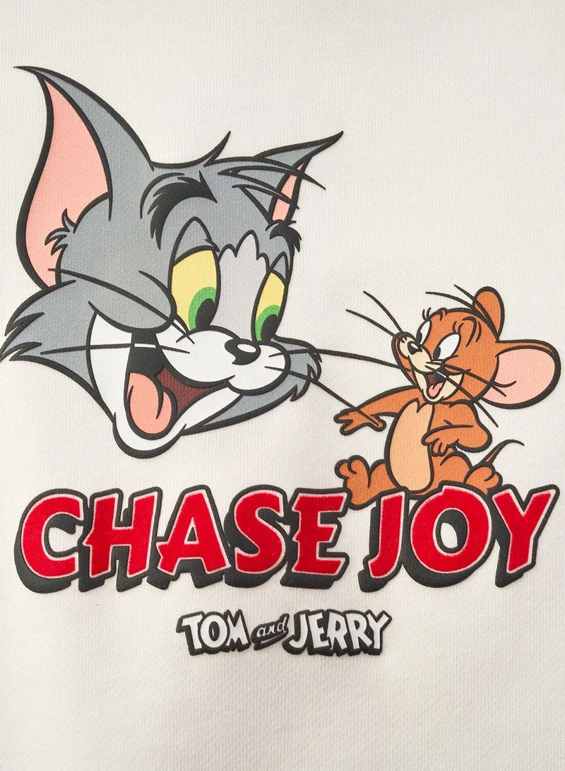 GIORDANO  Kids' Tom & Jerry "Chase Joy" Relaxed Fit Sweatshirt  | Best Price UAE