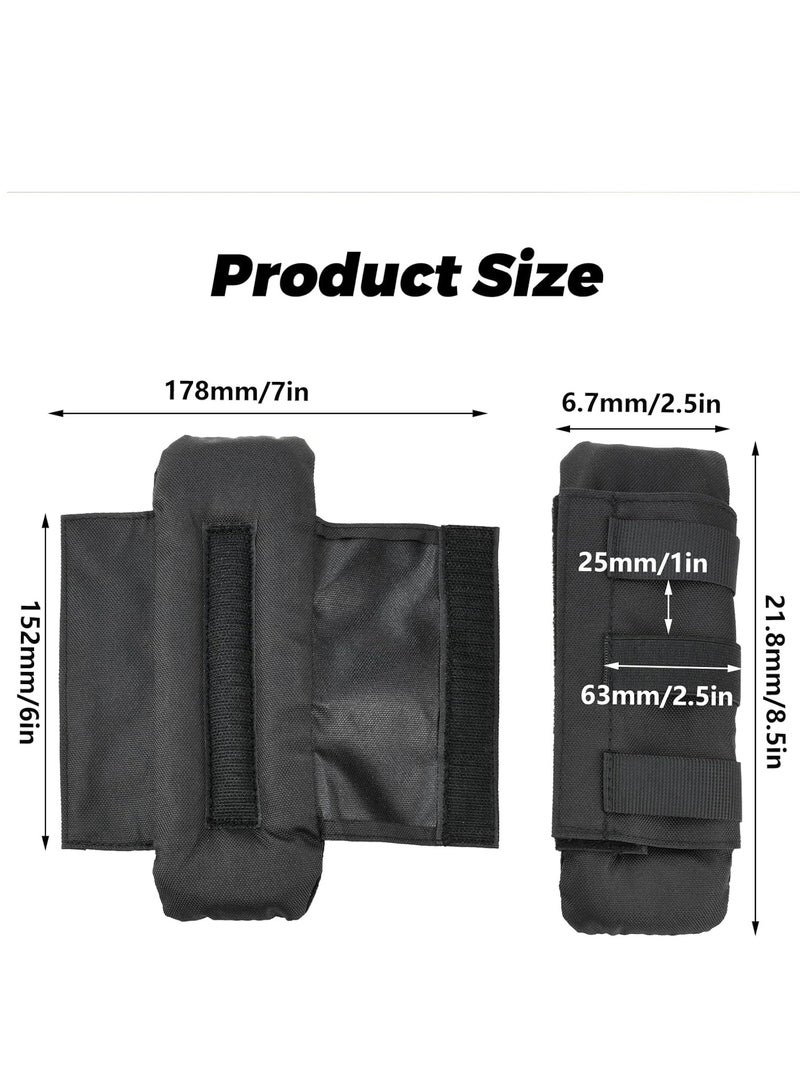 Oasisgalore 2 Pack Shoulder Strap Pads Vest Shoulder Strap Pads Backpack Strap Pads Shoulder Relief Pad  - Image 2