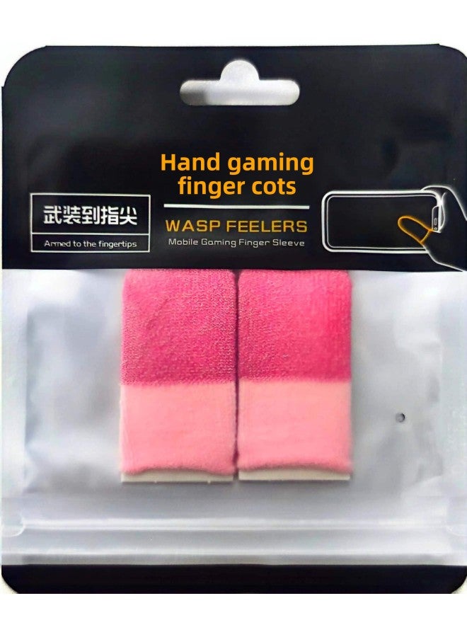 Snow Game Finger Coat E-Sports Fashion Cool Ultra-thin Breathable Double Color Finger Coat Chicken Finger Coat Artifact-Product Color:Ice Silk Pink Pink Double Spell  - Image 1