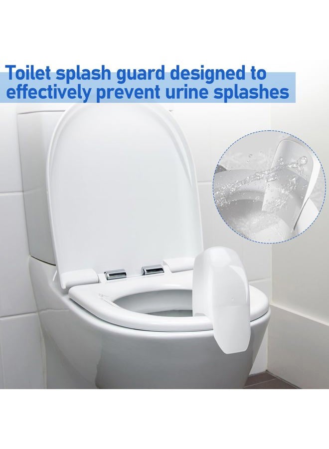 Pulems Toilet Splash Guard for Directs Urine Home Care Disability Elevated Training,Portable Restroom Pee Guard for Prevents Kids and Adult from Peeing Splash,Fits Most Toilet Seats - Image 2