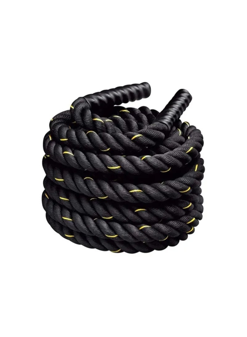 Battle Rope Set of 4 | Heavy Duty Conditioning Ropes for HIIT, Cross Training & Fitness