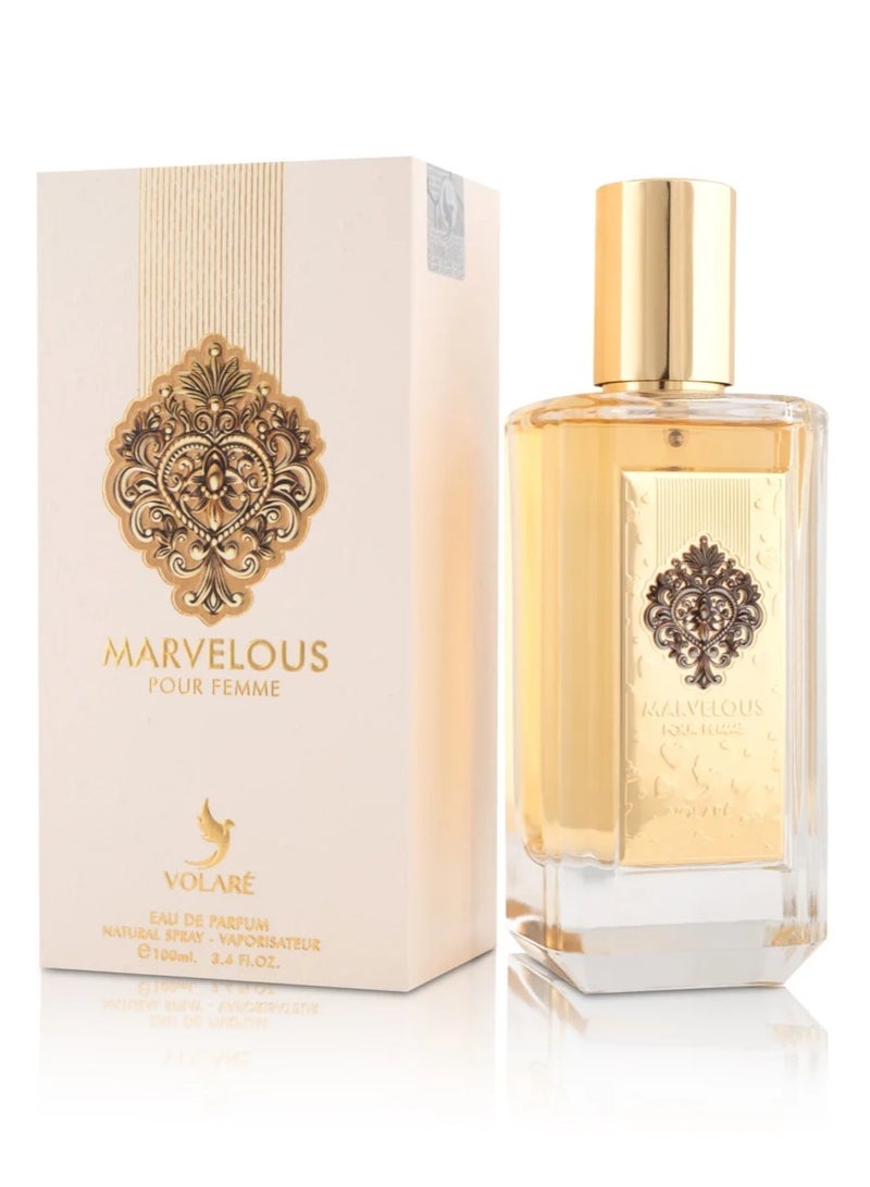 فولاري عطر مارفيلوس بور فيم او دي برفيوم من فولاري - 100 مل ‏مستوحى من ( ديفوشن) - Image 1