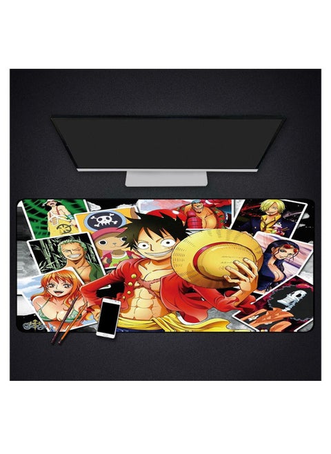 Anime One Piece Full-color Printed Non-slip Mouse Pad 800*300*3mm