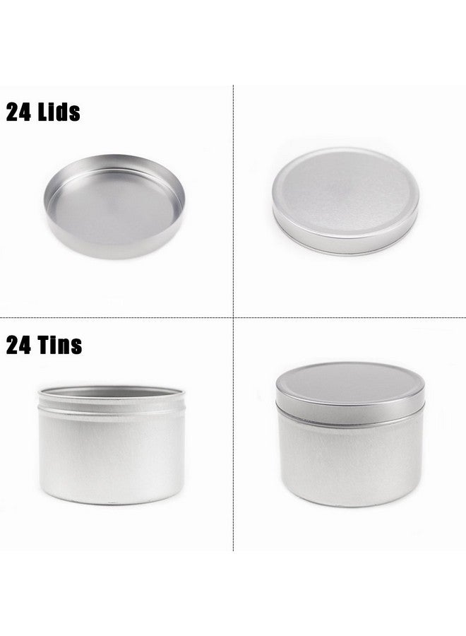 EricX Light Candle Tin 24 Piece, 8 oz, for Candle Making - Image 5