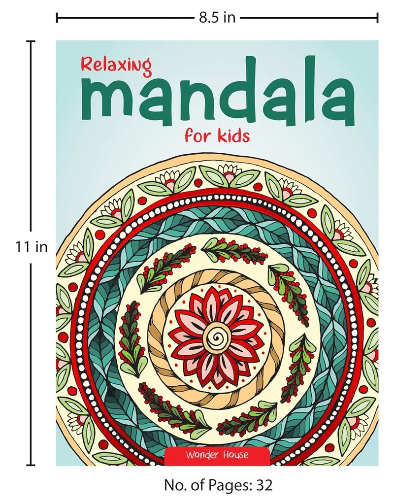 Relaxing Mandala For Kids: Coloring Book To Improve Concentration And Relaxation - Image 4