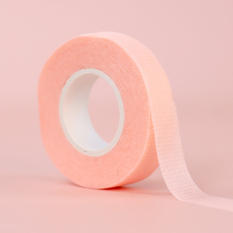 Eyelash Extension Tape Breathable Adhesive Lash Tape Non-Woven Fabric Lash Tape with Heart-Shaped Tape Dispenser Cutter - Image 3